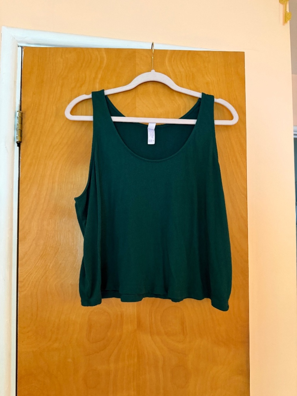 Stars Above Dark Green Lounge Tank Top, Size XL